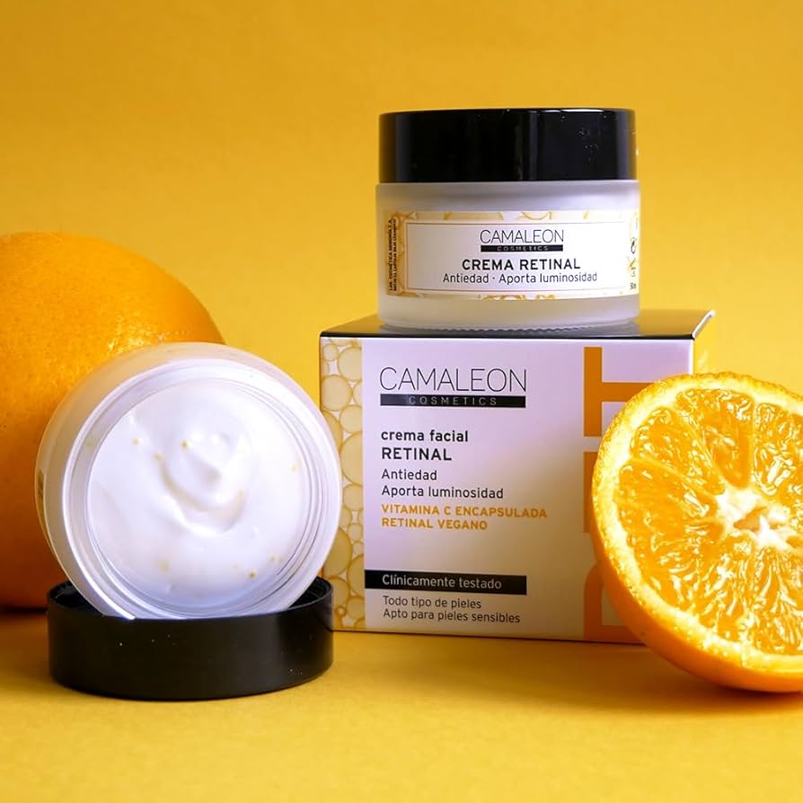 Pack 2 Cremas Faciales Retinal Camaleon Doble poder antiedad para una piel más luminosa