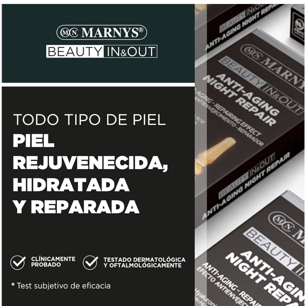 Tratamiento Ampollas Reparador Night Repair Información Básica
