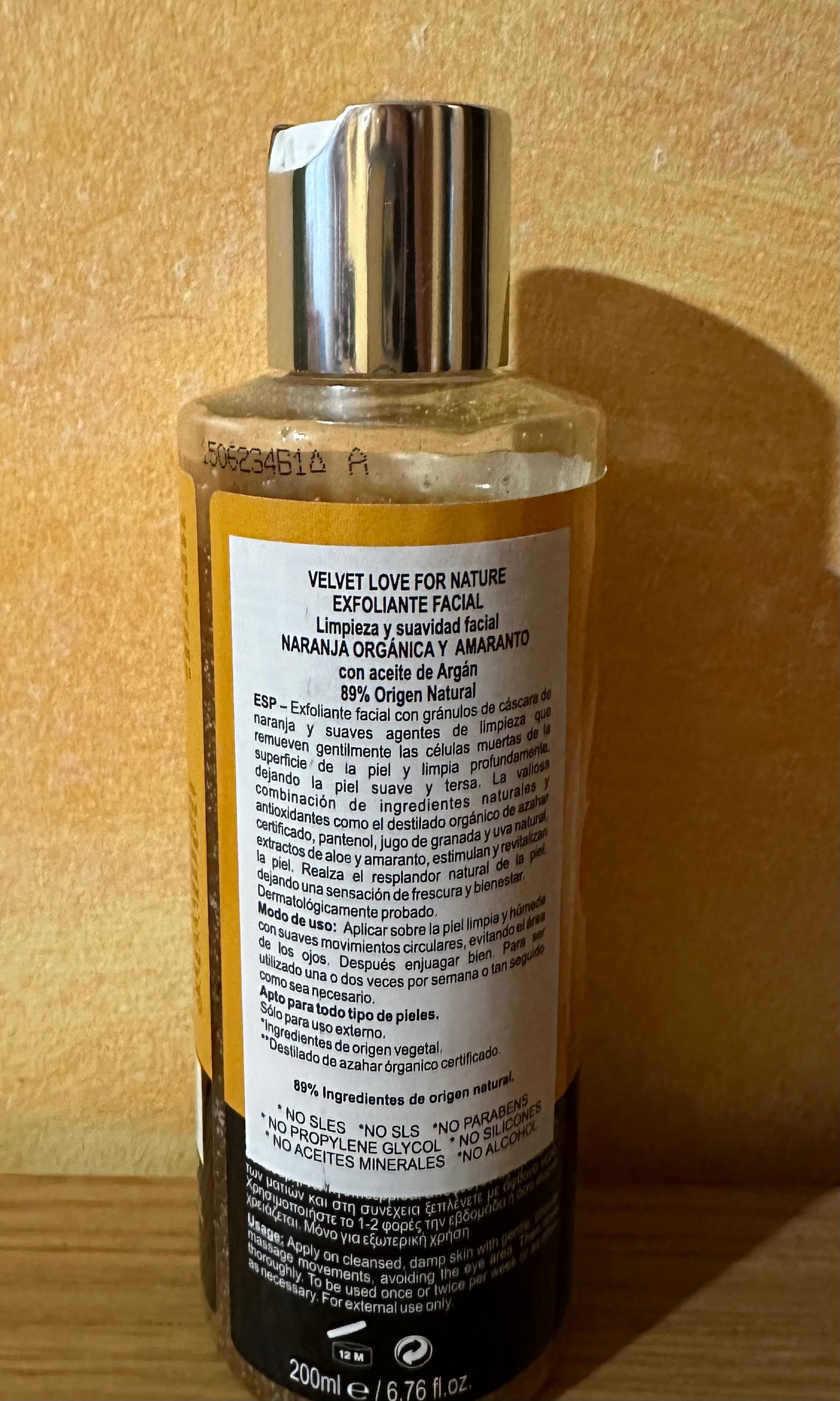 Exfoliante Facial Naranja Información de Interés