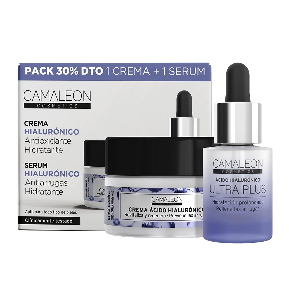 Pack Hidratacion Serum y Crema Camaleon