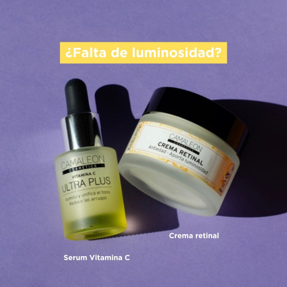 Pack Camaleon Serum y Crema para Piel Firme y Luminosa Contenido