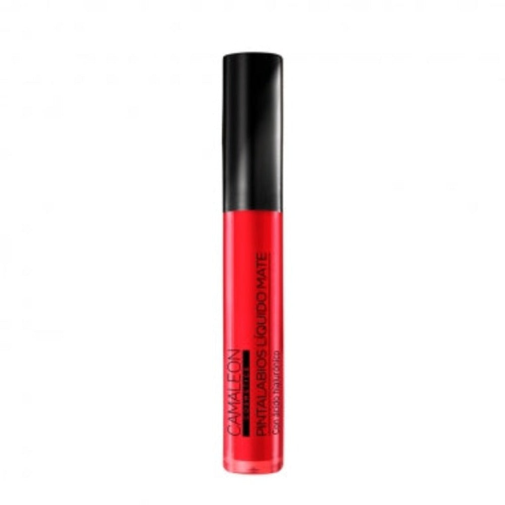 Pintalabios Mate Camaleon Cosmetics color Rojo