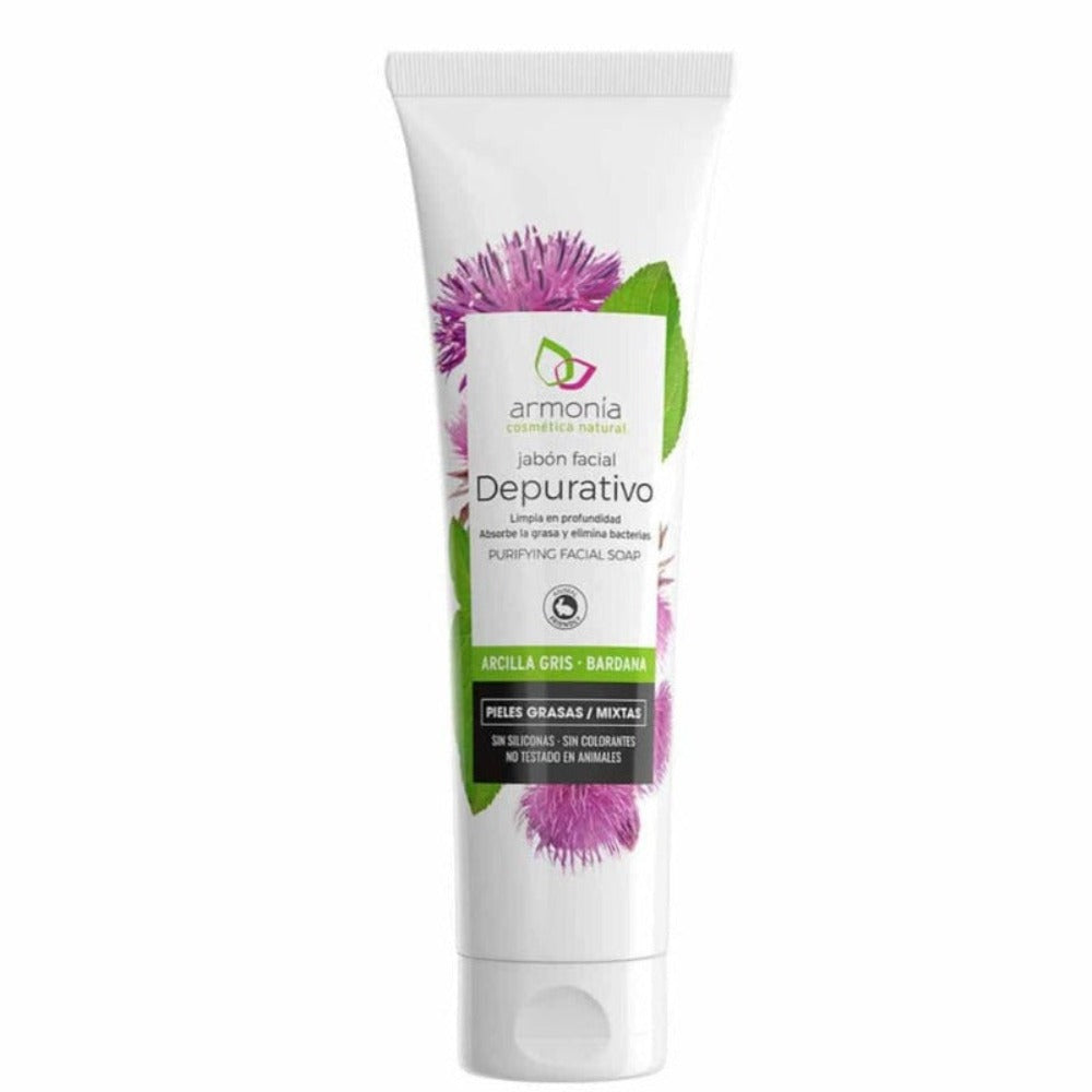Jabón facial depurativo Nature Cosmetics