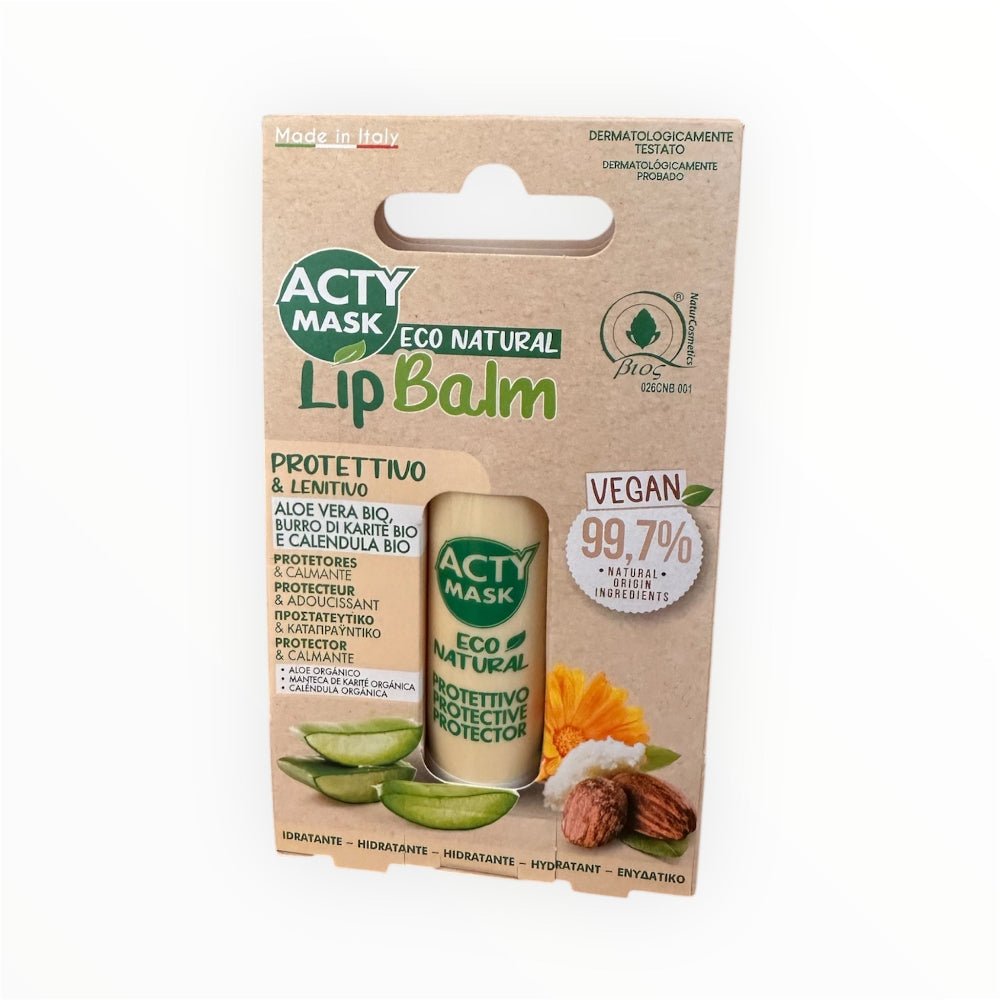 Bálsamo Labial BIO Aloe, Karité y Caléndula 