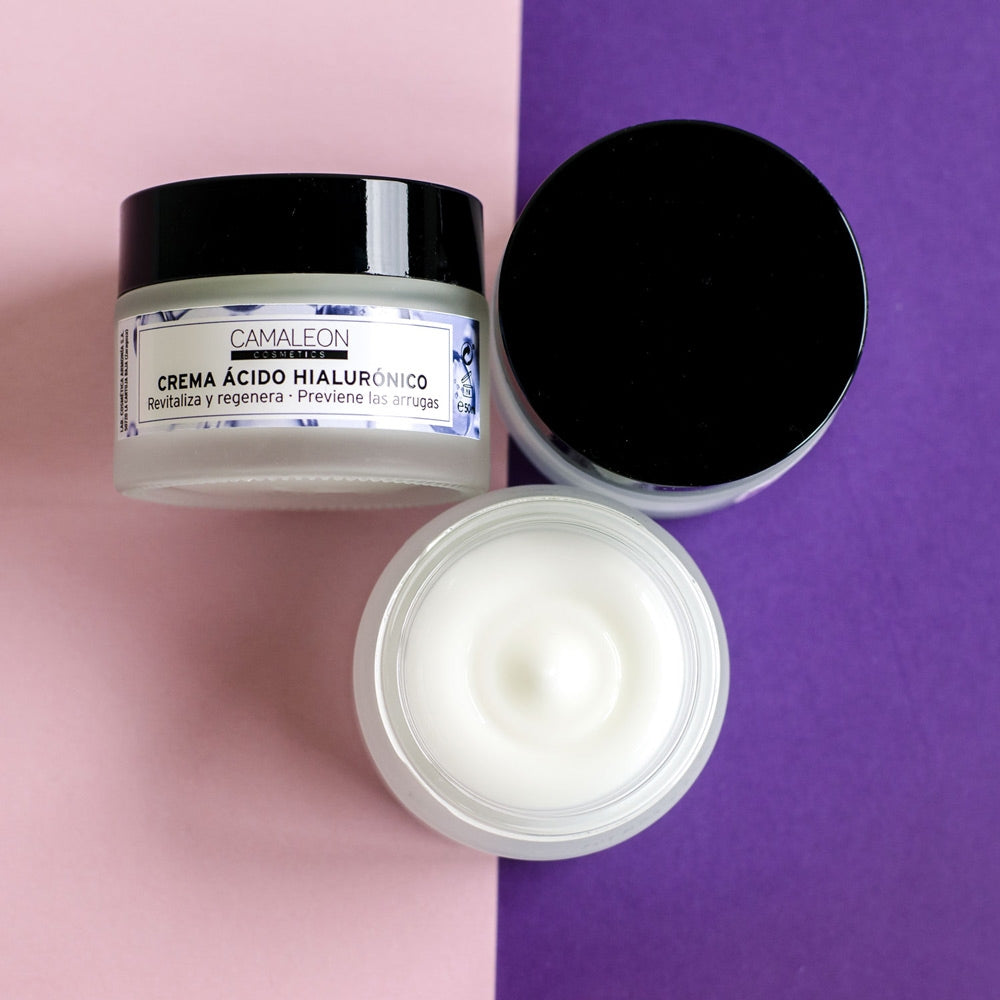 Crema Facial de Ácido Hialurónico Camaleon Apariencia