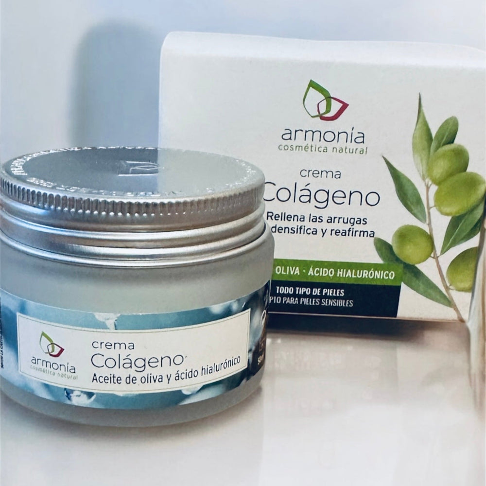 Envase 1 Crema Facial Armonia de Colágeno Rejuvenece, Hidrata y Revitaliza