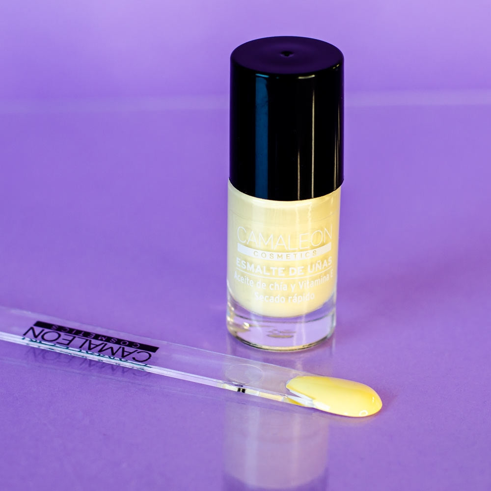 Esmalte Uñas Amarillo Pastel Color