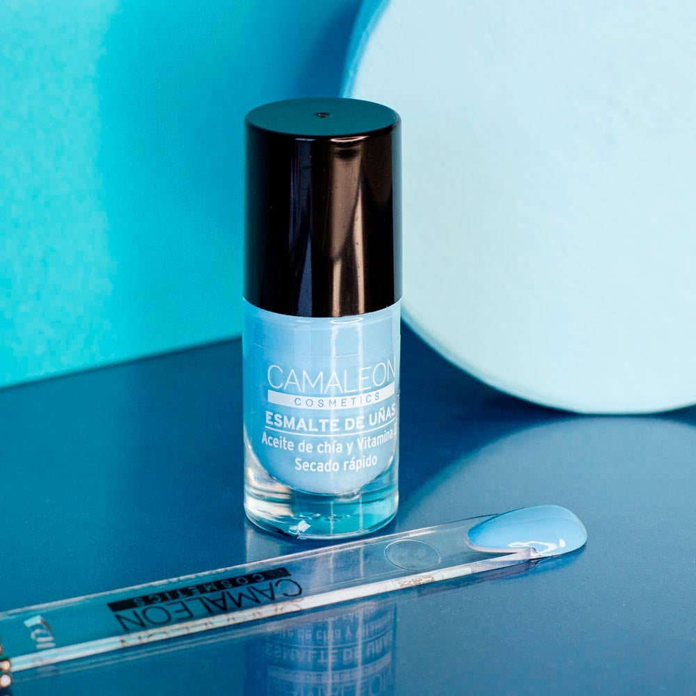 Esmalte Uñas Azul Cielo Color