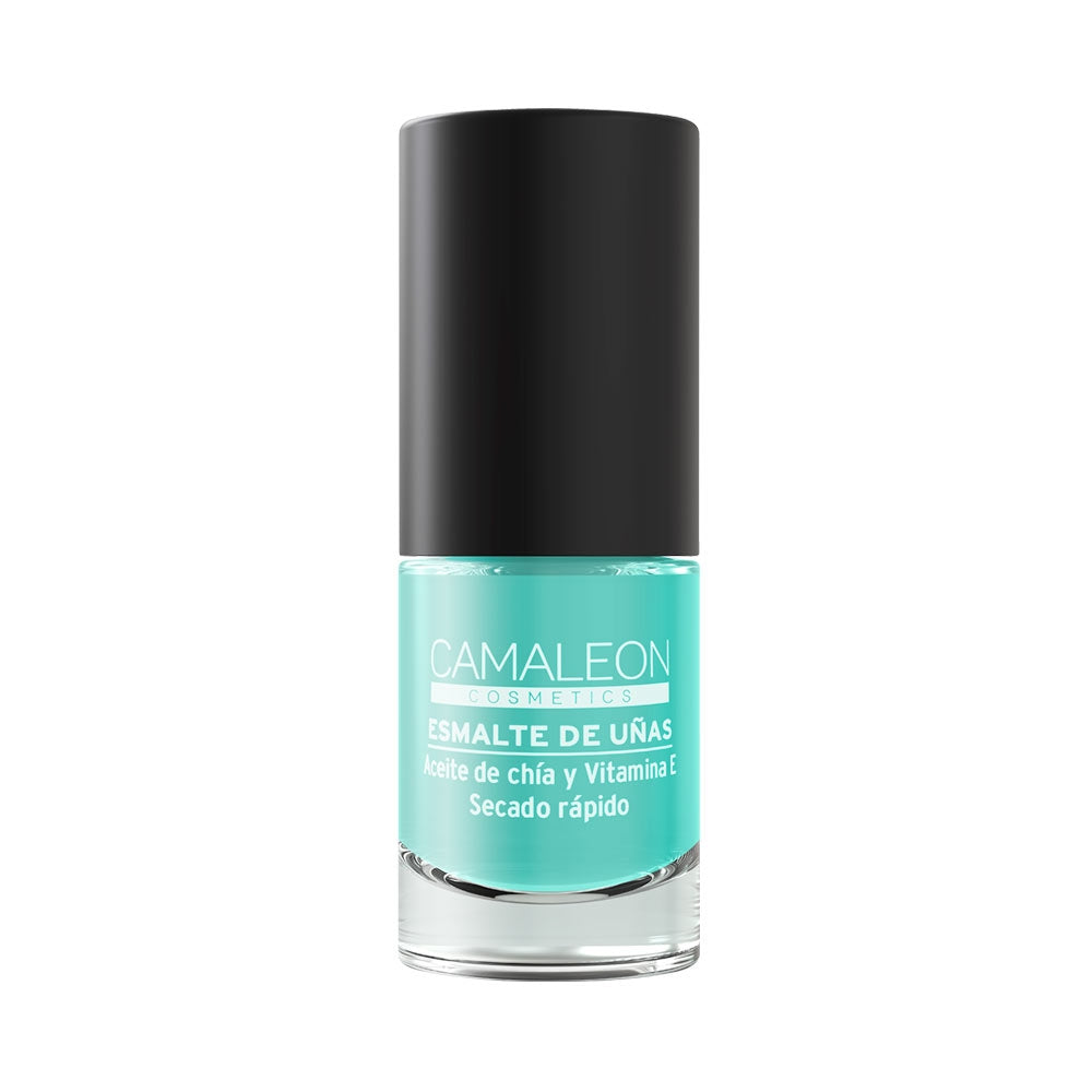 Esmalte Uñas Camaleon Verde Menta Brillo Intenso y Larga Duración